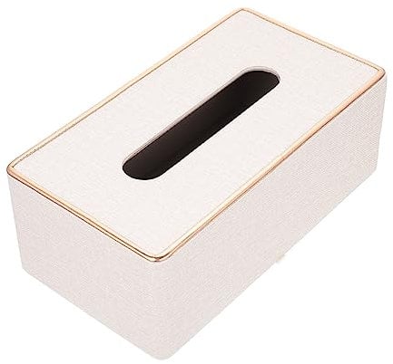 BUGUUYO Taschentuchbox Für Schreibtisch Papierhalter Taschentuchbox Für Haushalt Serviettenbox Aus Hochwertigem Material Praktische Papierextraktionsbox