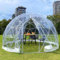 Gartenkuppel-Iglu-Blasenzelt, Durchsichtiges Zelt für den Außenbereich für den Garten, Wetterfestes Pod-Camping-Patio-Iglu-Zelt für Hinterhof-Überdachungspavillons, Sichtschutzhaus,Diameter290cm