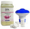 Brom Set - Astral Pool SPA Collection Bromtabletten 50 x 20g - Dosierschwimmer Mini - Whirlpool Desinfektion - Langanhaltende Wirkung - 1kg Dose