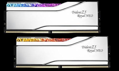 G.Skill TR5NS Neo RGB DDR5 RAM, 48 Go (2 x 24 Go), 8000 MHz, CL40