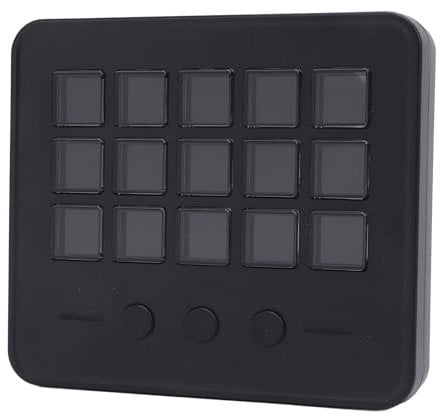 Studio Controller, 15 Macro Customizable LCD Keys Gaming Workflow Macro Keypad for OBS PC, Stream Controller Keypad with The Elgato Mini for PC
