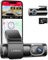 LINGDU Dash Cam Front and Rear 4K+1080P with Voice Control, 5G WiFi, GPS, Parking Monitor, 170 Wide Angle, Night Vision, Loop Recording, G-sensor, Dual Dash Camera 64G Card (LD01（4K+1080P）)
