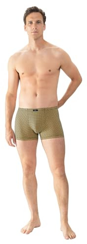 Mey Tagwäsche Serie Blue Geo Herren Shorties Pale Sun L(6)