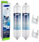 Refrigerator Water Filter in-Line Water Filter, Compatible with Samsung,，DA29-10105J，AquaPure Plus，Direct Connect Fittings, Reduces Chlorine(2pcs)