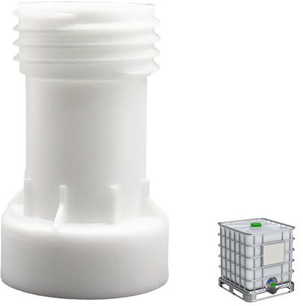 IBC Tank Zubehör,IBC Auslaufhahn Adapter S60x6 Verlängerung Distanzstück,IBC Container 1000L Wassertank Zubehör Auslaufhahn
