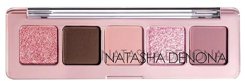 NATASHA DENONA Originale | MINI Palette Ombretto - Palette di 5 ombretti | 0,8 G X 5 pc | by BELLA (MINI ROSE PALETTE)