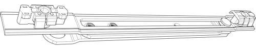 ROTO NT Designo 2 Drehbegrenzer 198, Flügelteil (485591)