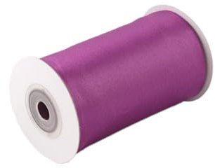 10m Rolle Satinband 100mm Tischband Tischläufer Satin Stoff Tischdeko Party Hochzeit Geburtstag pflaume