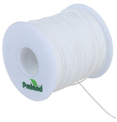 PMLAND 1 X Roll of 100 Yards Lift Shade Cord 1.5 mm - White