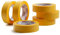 Alfa 6x FineLine GOLD Washi Tape 30 mm x 50 m Profi-Qualität dünnes imprägniertes japanisches Reispapierband PREMIUM-Klebeband