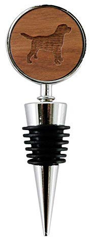 Jorvik Wood Labrador Design Wine Bottle Stopper