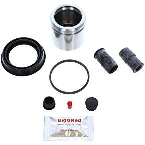 Bigg Red - Front Brake Caliper Repair Seal Kit & Pistons - Compatible with, Rover,