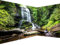 murando - Papier Peint Panoramique Adhésif Paysage 539x250 cm - Tapisserie Murale Autocollante Décoration Moderne Chambre Salon - Vert gris - c-B-0473-a-a
