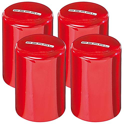 PEARL Kronkorkenöffner: 4er-Set ultrapraktische Flaschenöffner push2open (Kapselheber) (Flaschenöffner zum Drücken, Flaschenverschluss mit Öffner, Flaschen)