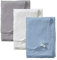 elegante Halbleinen Betttuch Breezee Kreide, 260x260 cm