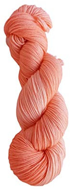 Sockenwolle handgefärbt auf Merino High-Twist - 100% Schurwolle (Australische Schurwolle 22 Mikron, mulesingfrei) 100 g / 400 m - rust