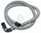 Ablaufschlauch kompatibel mit SAMSUNG DC97-14291B Winkel/gerade 22/22mmØ 1,8m für Waschmaschine