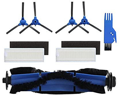 Viudecce Para Cecotec Conga 1090 Series Repuestos Accesorios de Aspiradora Kit de Repuesto Filtro HEPA Cepillo Lateral Principal