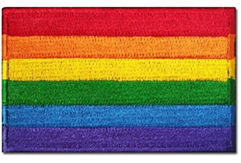 Pride Gay Flagge Patch LGBT Flags Patches Regenbogenflaggen Patches Haken Und Loop Anbringen Für Cloth Bag Jacke Rucksack Hut
