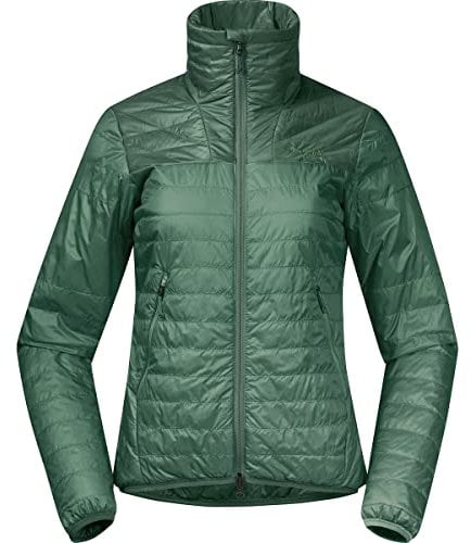 Bergans Roros Light Insulated W Jacket Schwarz - PrimaLoft Leichte winddichte Damen PrimaLoft Isolationsjacke, Größe L