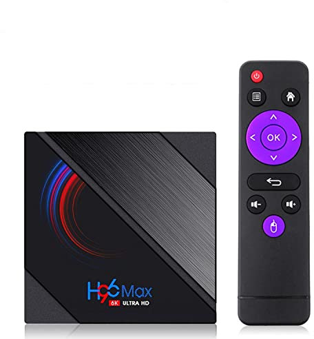 Android TV Box 10.0, Smart TV Box 4GB 64GB Allwinner H616 Quad Core ARM Cortex A53 Support 2.4G 5.8G Wifi Bluetooth 5.0 Ethernet LAN 3D 4K Video Android TV Player Google Set Top Box,4GB+64GB