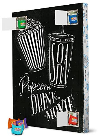 Nachhaltiger Adventskalender Soda popcorn chalk mit Tony's Chocolonely - artboxONE Adventskalender Film