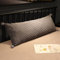 BOMATY Grand coussin de lecture, coussin de traversin à dossier long, lavable, amovible, coussin de tête de lit, coussin de repos pour canapé, durable, soutien lombaire