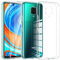 Kokio Crystal Clear Cover per Xiaomi Redmi Note 9 Pro/Note 9S 4G con 2 Pezzi di Vetro Protettivo,Cover Protettiva in Silicone TPU Trasparente Morbido Ultra Sottile,Anti-Ingiallimento Antigraffio