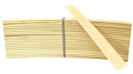 Top Replacement Sprung Wooden Bed Slats Size Double Bed Length 690mm & Width 53mm, 8.5mm Depth.… (2)