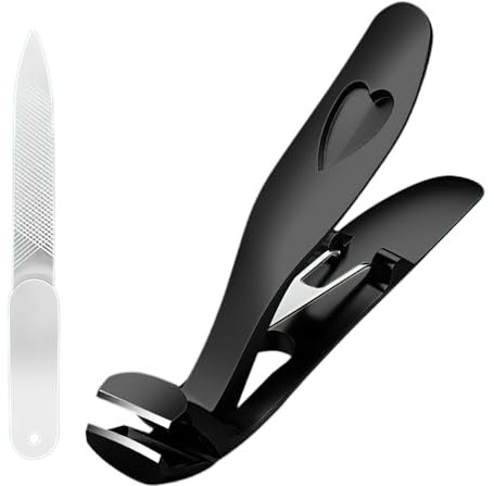 XdealCozyxc German Toe Nail Clippers for Thick Nails, Premium Steel Toenail Clip Cutter for Men Seniors Women