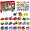 XCMVCN Adventskalender Autos 2024, 24 Überraschungs Adventskalender Geschenke mit Autos, 24 Tage Weihnachtskalender Geschenk für Jungen Mädchen