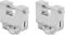 AntDau71® - 2 x Lucchetto Corazzato Antiscasso da 1 Kg con 5 Chiavi - Acciaio Massiccio Temprato - Grillo Spesso 12 mm - Catenaccio Moto, Serranda, Cancello, Sicurezza Garage. Lunghezza 94mm