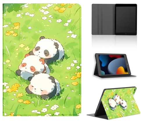 Tablet Coque pour Samsung Galaxy Tab A7 10,4 2020 SM-T500/T505/T507, Mignon Cartoon Anime Modèle Housse de Anti-Collision Kawaii Protection en Cuir PU Flip avec Fonction Support Anti TPU Cover, Sleep