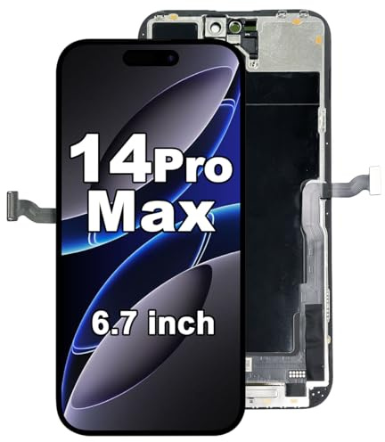 Ersatzdisplay für iPhone 11 Pro, 14,7 cm (5,8 Zoll), LCD-3D-Touch-Display, Digitizer mit Reparaturwerkzeugen, Modell A2160, A2217, A2215 (kein Werkzeug, für iPhone 14 Pro Max)