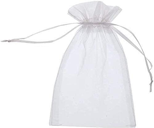 Dahi Organzasäckchen 60stk Organzabeutel Schmuckbeutel Hochzeit Säckchen Geschenkbeutel Organzabeutel (13x18cm/60stk)
