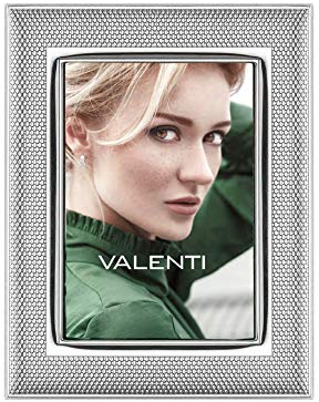Valenti&Co - Bilderrahmen Milano aus bilaminiertem Silber Größe 13 x 18 cm Code: 12436 4L