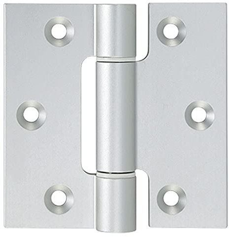 Bisagra de puerta de aluminio, 0 Material/superficies: Al RAL 9016 blanco tráfico recubierto de polvo