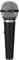 Cabilock Simulated Microphone for Kids, Fake Plastic Mic Toy, Realistic Handheld Prop for Birthday Parties, Stage Shows, Cosplay, Family Gatherings (Black)