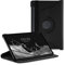 kwmobile Rotating Case Compatible with Samsung Galaxy Tab S7 FE - Case PU Leather Tablet Cover with Stand - Black