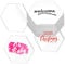 Plancha Metacrilato Hojas de Acrílico Plexiglas Transparente 3mm Laminas de Acrilico Metraquilato Hexágono Placa Acrilica Metacrilato para Marcos de Fotos Proyectos de Bricolaje Pintura (20 Pzs)