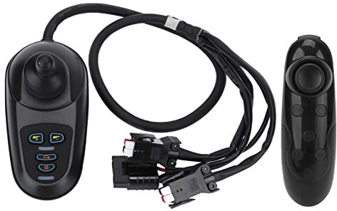 Electric Wheelchair Joystick Controller, Key Control Joystick Controller for Electric Wheelchairs Intelligent Robots, Wheelchair Accessory for Elder and Patient