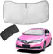 Parasol para Toyota Corolla, cubierta de parabrisas de 4 capas, parasol para ventana delantera para Corolla 2014-2019, parasol retráctil 240T, bloquea los rayos UV, accesorios de coche