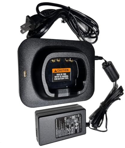NNTN8860A NNTN8860 NNTN8845A Single Unit Replacement Charger Non IMPRES for Motorola Radio APX5000 APX7000 APX8000 SRX2000 APX6000XE PAX7000XE APX8000XE Battery Charging