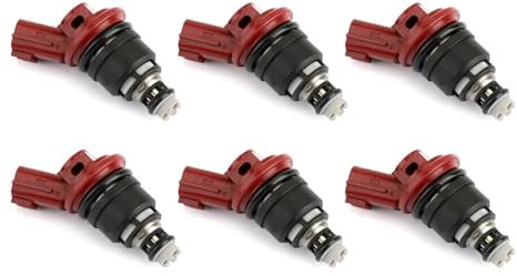 Einspritzdüse Injektor Für Nissan Für Maxima 1992 1993 1994 1995 1996 1997 1998 1999 1660096E01 16600-96E01 Set Von 6 Kraftstoff Injektoren Düse Einspritzventil