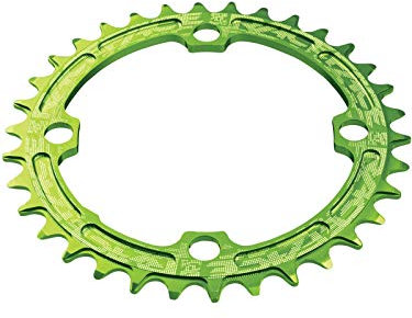 RaceFace Rnw104x32grn rnw104 X 32grn Bandeja para bielas, Verde, Unisex Adulto, Negro, Talla Única