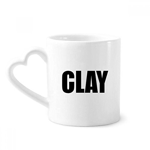 beatChong Ton Farbe Schwarz-Name Kaffeetasse Keramik Keramiktasse mit Herzen Griff 12 Unzen Geschenk