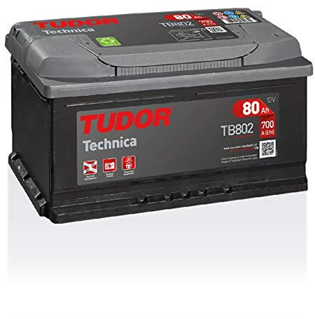 - TUDORBatterie TECHNICA TUDOR TB802 12V 80Ah 700A