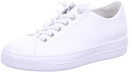 Paul Green Damen, Frauen Low-Top Sneaker,Freizeitschuhe,Turnschuhe,Laufschuhe,schnürschuhe,schnürer,Plateausohle,Weiß (JA),40 EU / 6.5 UK