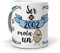 Taza Original para Desayuno | Ser de 2002 Mola Un Huevo | Regalo Feliz Cumpleaños | Tazas para Café y Té | Frases Originales y Graciosas | Perfecta para Regalos y Sorprender | Cerámica 350 ML
