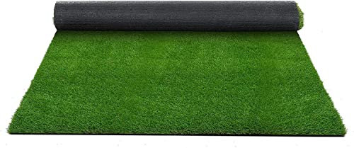 Floordirekt Premium Kunstrasen Vita | Rasenteppich | Rollrasen | Hochflor | Polhöhe: 40 mm | Robust & UV-stabil | Kunststoffrasen | Garten-Rasen | Rasen für Balkon, Terrasse & Garten (200 x 150 cm)
